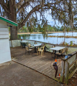 Ed's Forest Grill outdoor dining